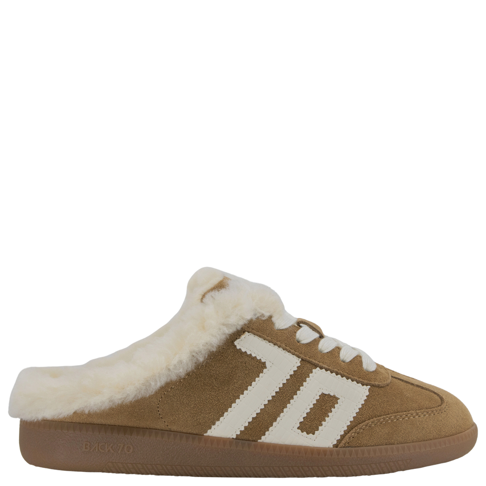 EASTER FL in TOBACCO WHITE Backless Sneakers
