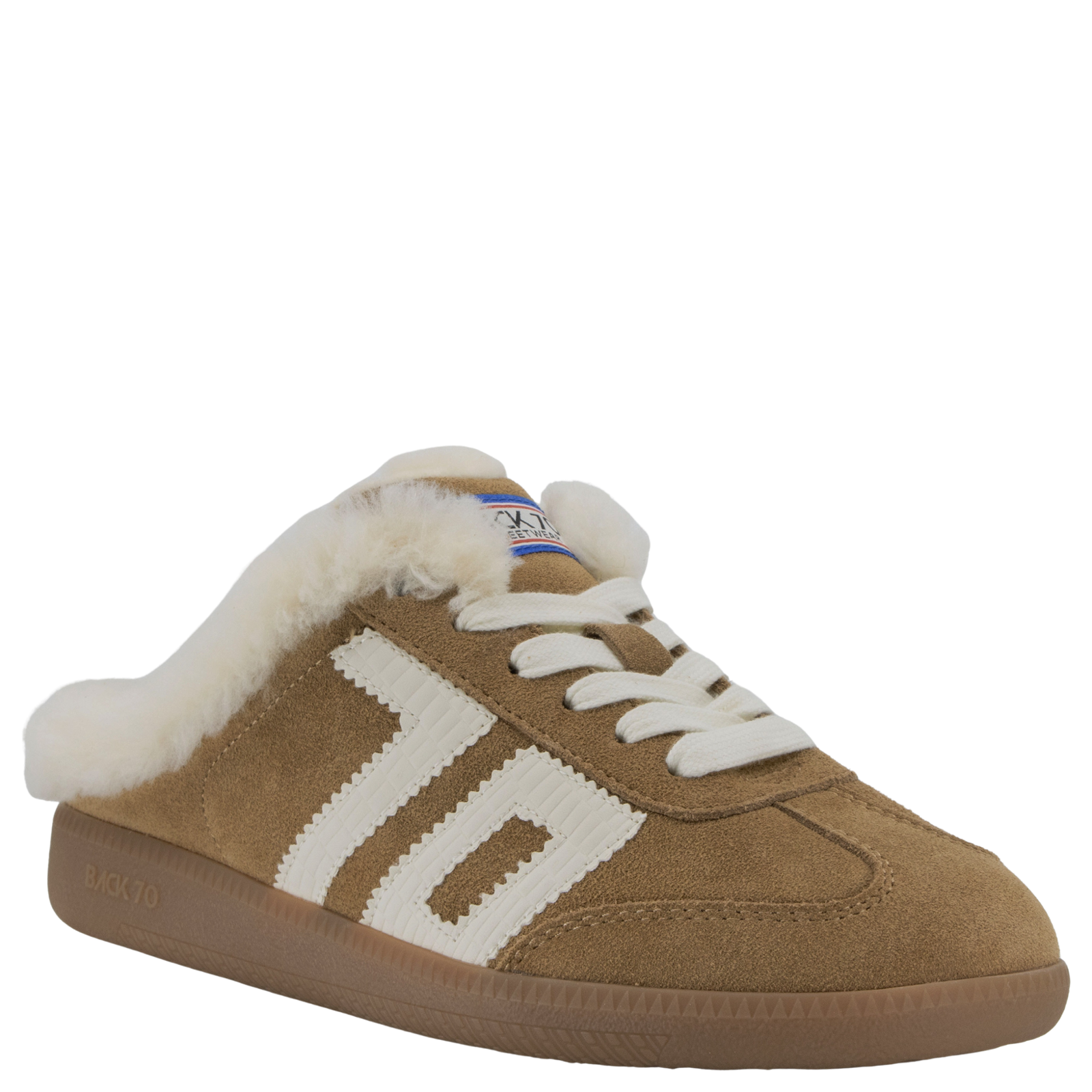 EASTER FL in TOBACCO WHITE Backless Sneakers