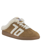 EASTER FL in TOBACCO WHITE Backless Sneakers