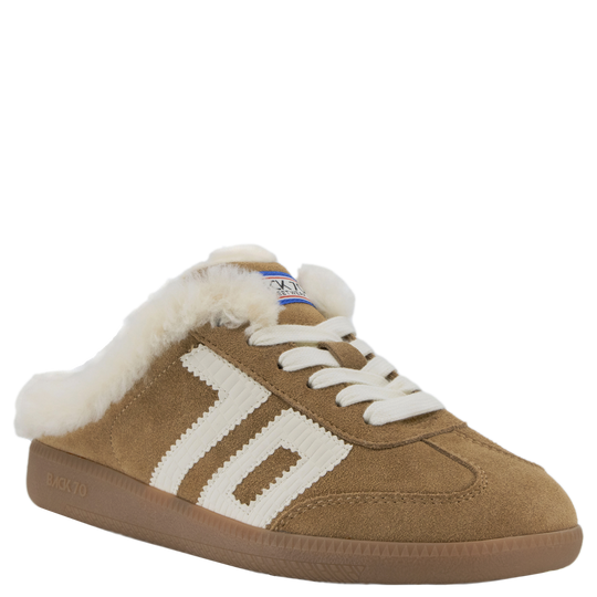 EASTER FL in TOBACCO WHITE Backless Sneakers