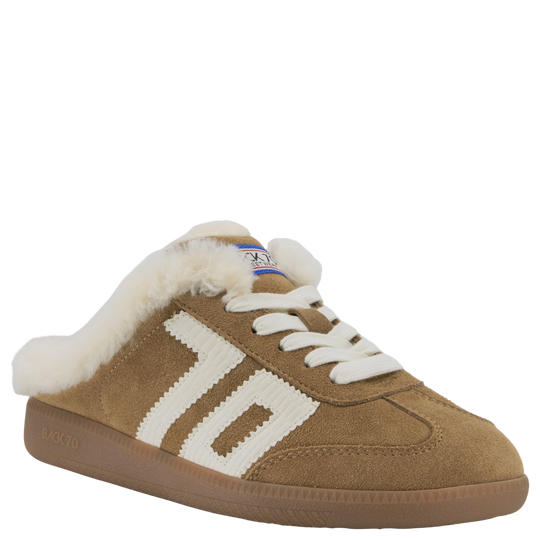 EASTER FL in TOBACCO WHITE Backless Sneakers