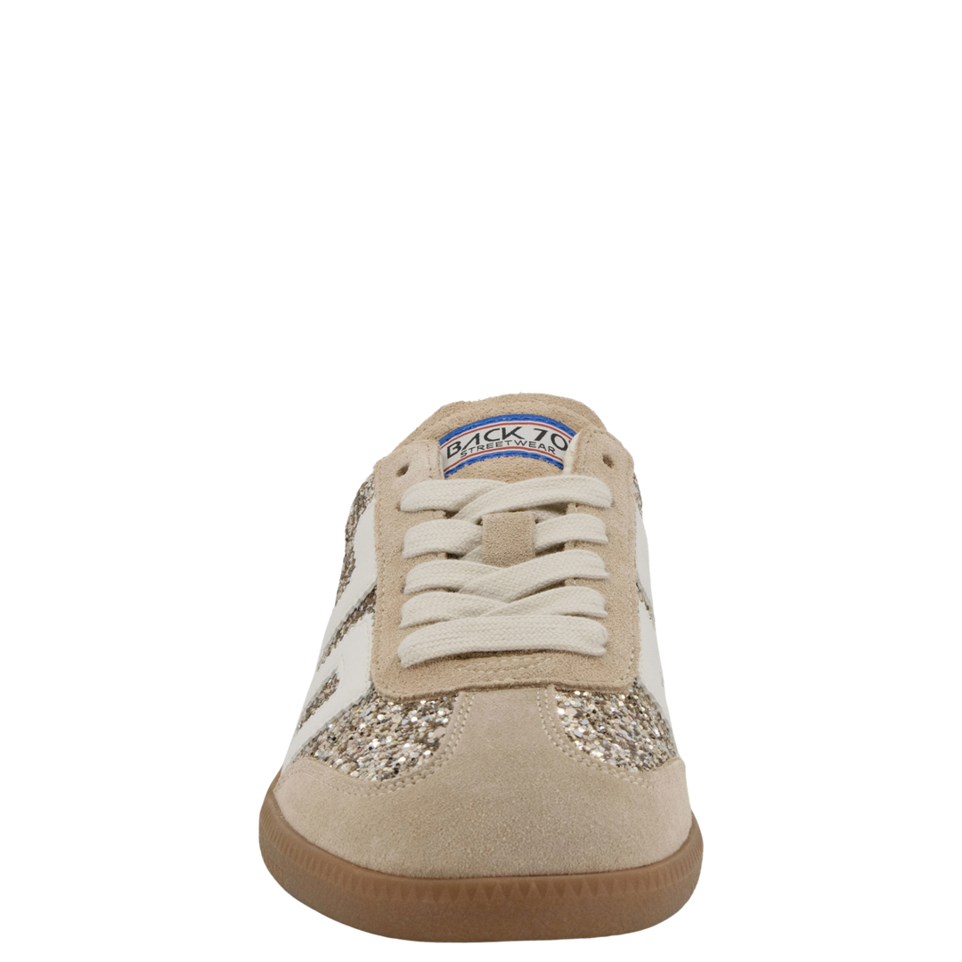 EASTER in GLITTER GOLD Backless Sneakers