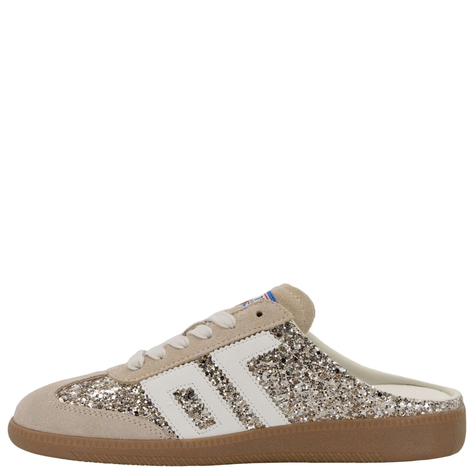 EASTER in GLITTER GOLD Backless Sneakers