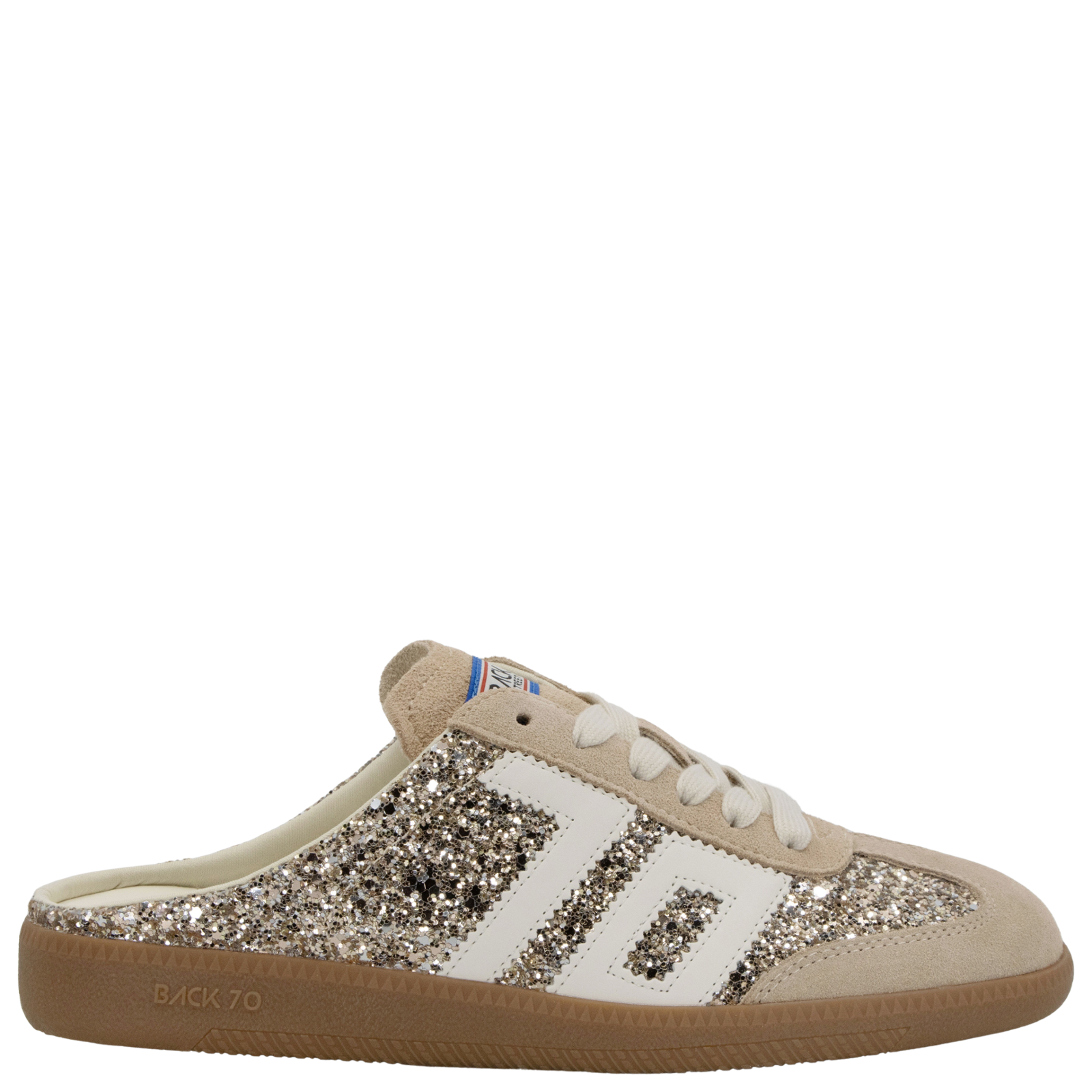 EASTER in GLITTER GOLD Backless Sneakers