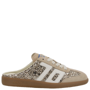 EASTER in GLITTER GOLD Backless Sneakers