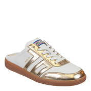 EASTER in METALLIC GOLD Backless Sneakers