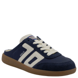 EASTER in NAVY Backless Sneakers