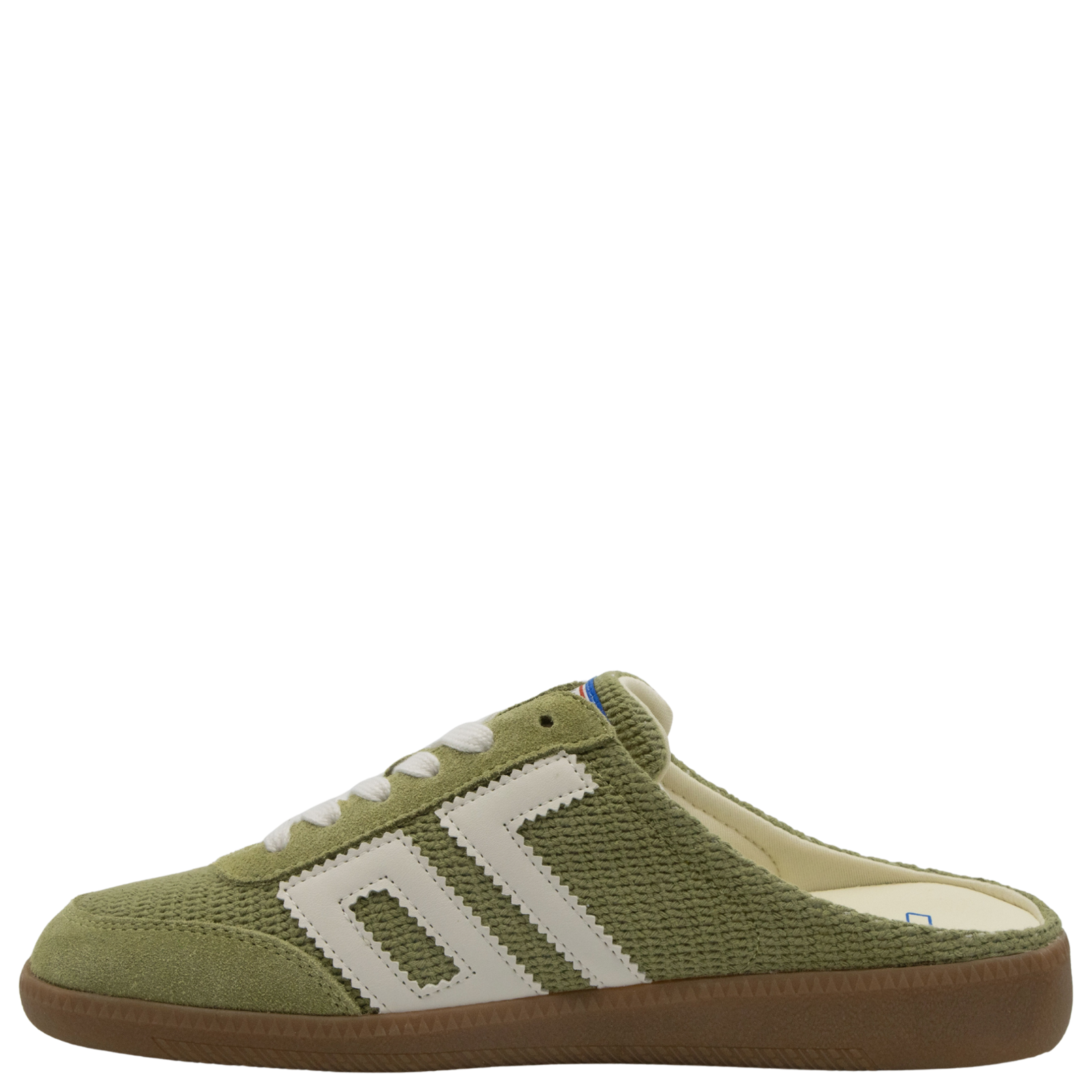 EASTER in OLIVE Backless Sneakers