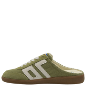 EASTER in OLIVE Backless Sneakers