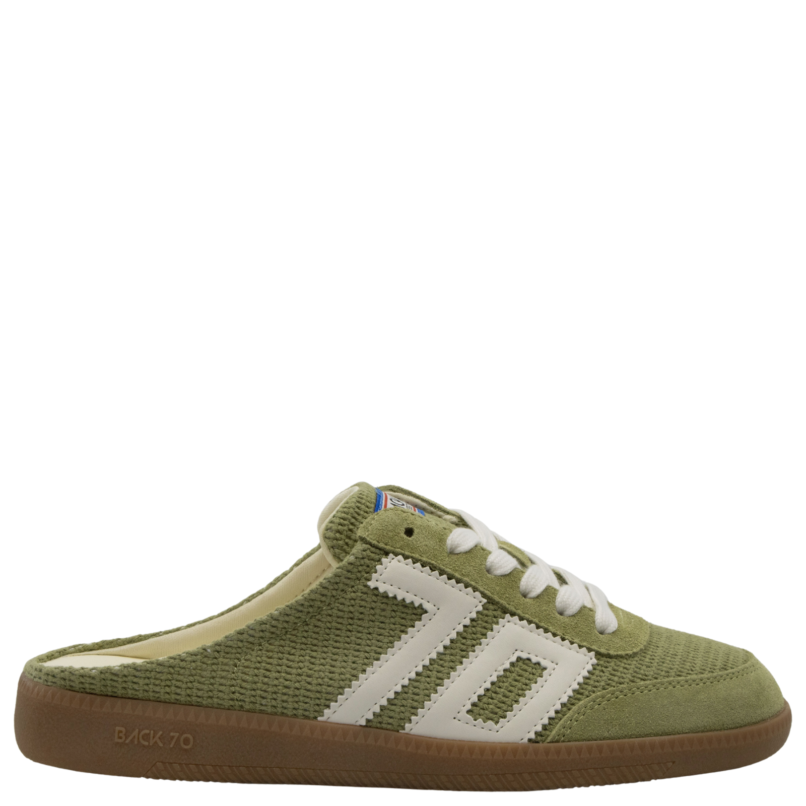 EASTER in OLIVE Backless Sneakers