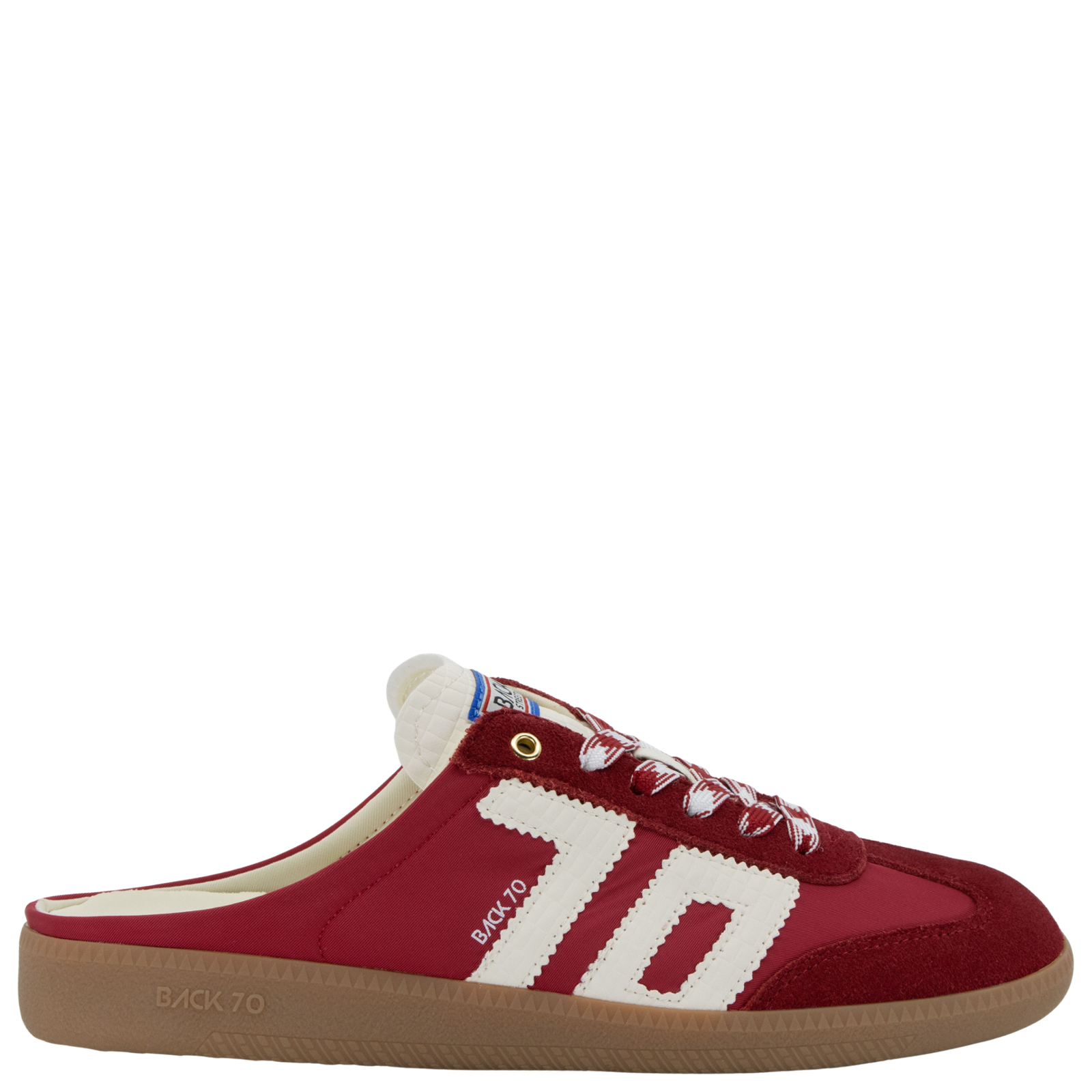 EASTER in RED MILK Backless Sneakers