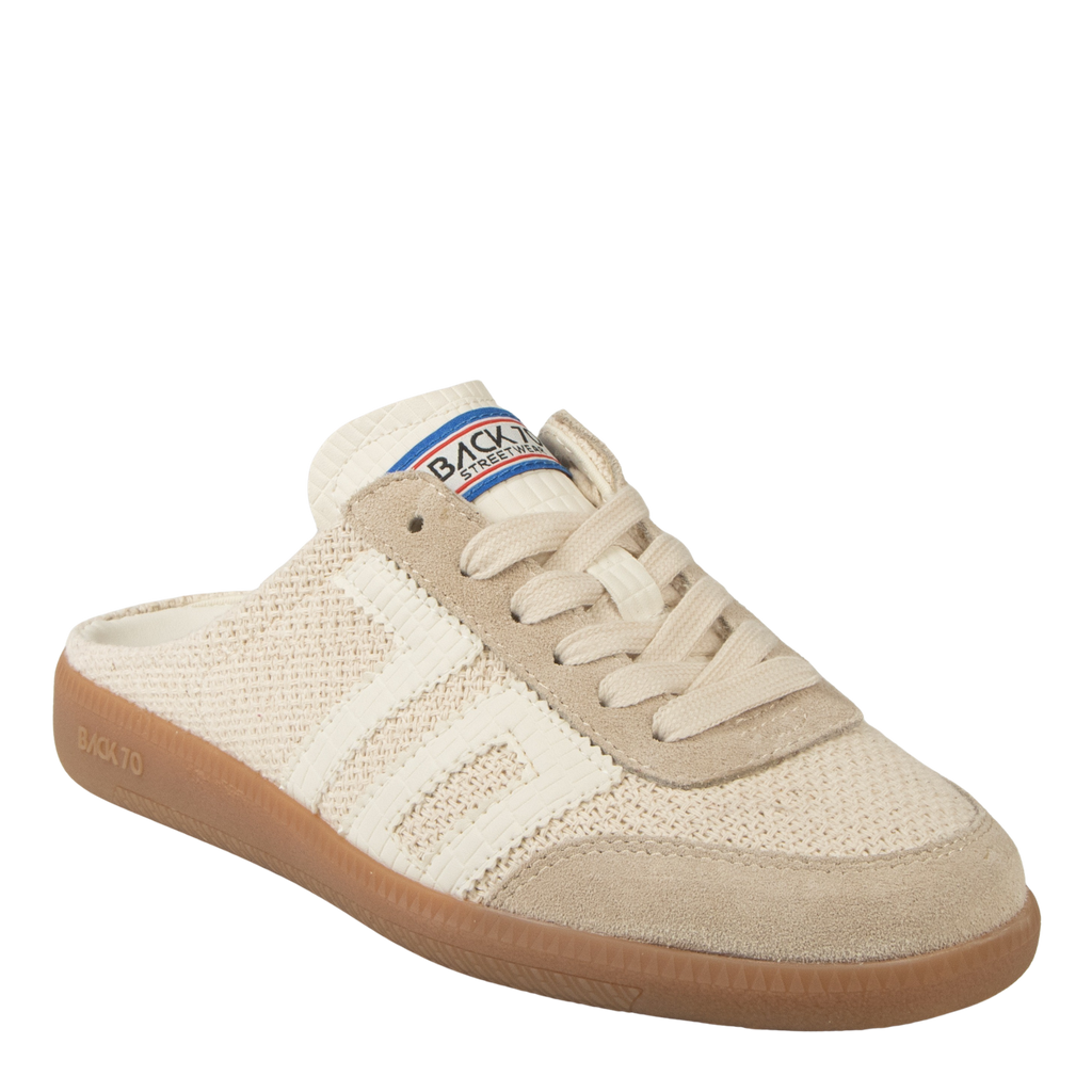 Easter in Sacco Milk Backless Sneakers | Women's Shoes by BACK 70