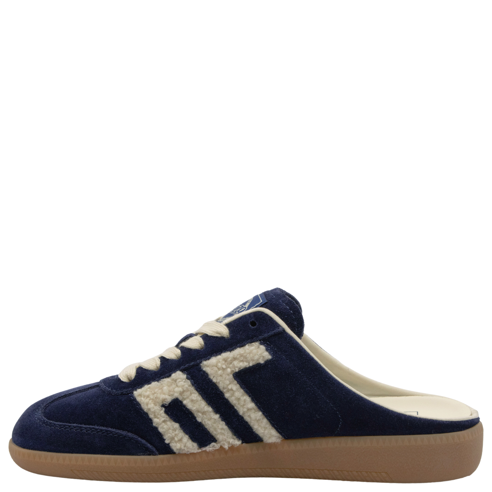 EASTER W26 in NAVY TEDDY, left view