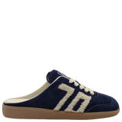 EASTER W26 in NAVY TEDDY, right view