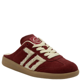 EASTER W26 in RED TEDDY Backless Sneakers