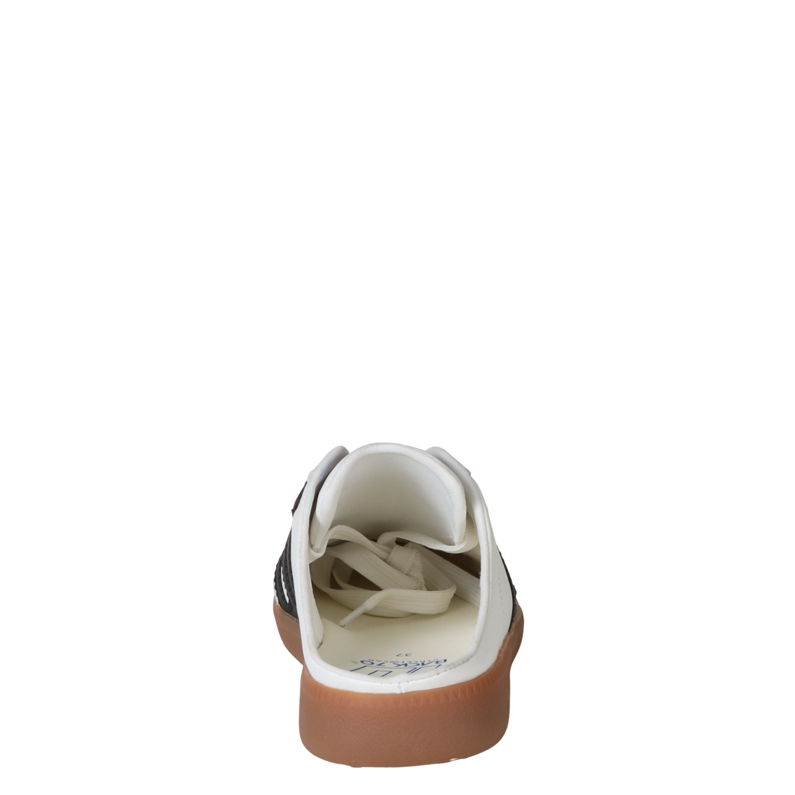 EASTER in WHITE BLACK, back view