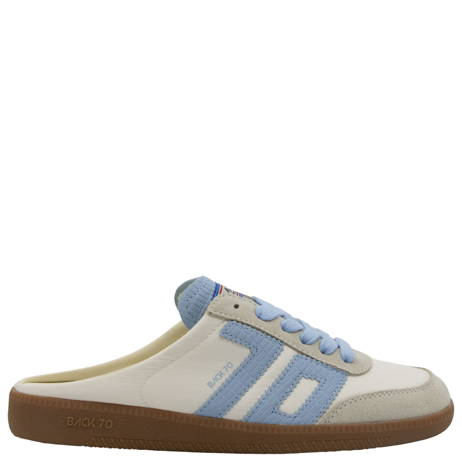 EASTER in WHITE SKY Backless Sneakers