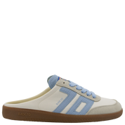 EASTER in WHITE SKY Backless Sneakers