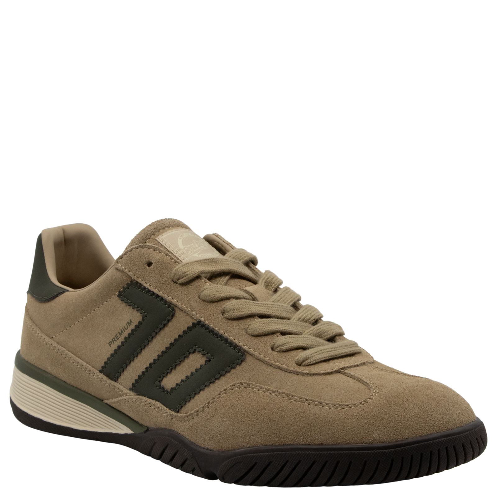 FIREBALL Y in SUEDE BEIGE ARMY