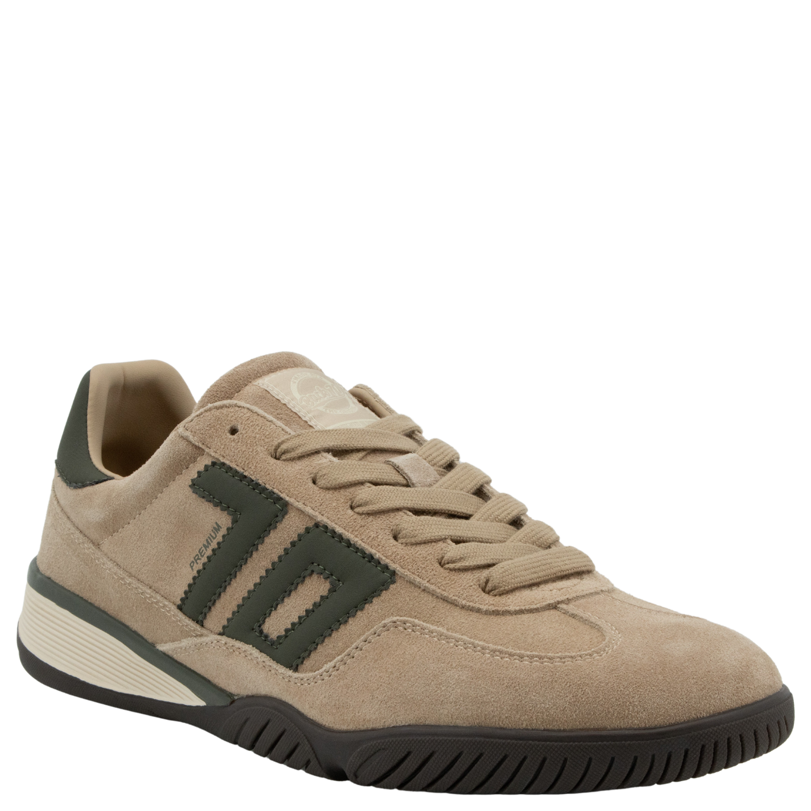 FIREBALL Y in SUEDE BEIGE ARMY Sneakers