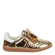 FLUFFY in GOLD Sneakers