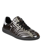 FLUFFY in GUNMETAL Sneakers