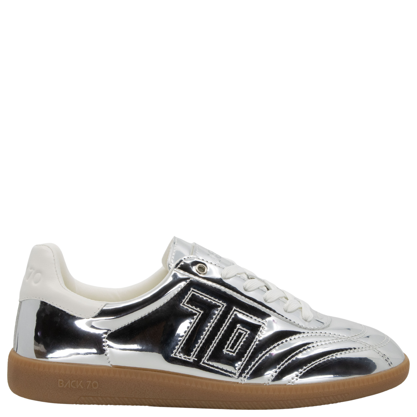 FLUFFY in SILVER Sneakers