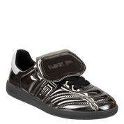 FLUFFY in GUNMETAL Sneakers