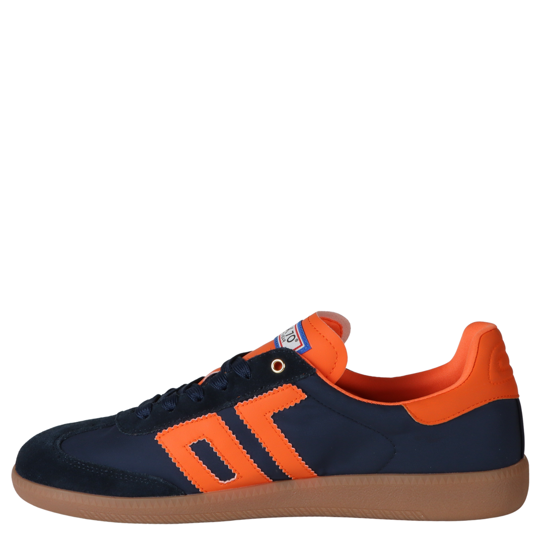 GHOST 600 in NAVY ORANGE, left view