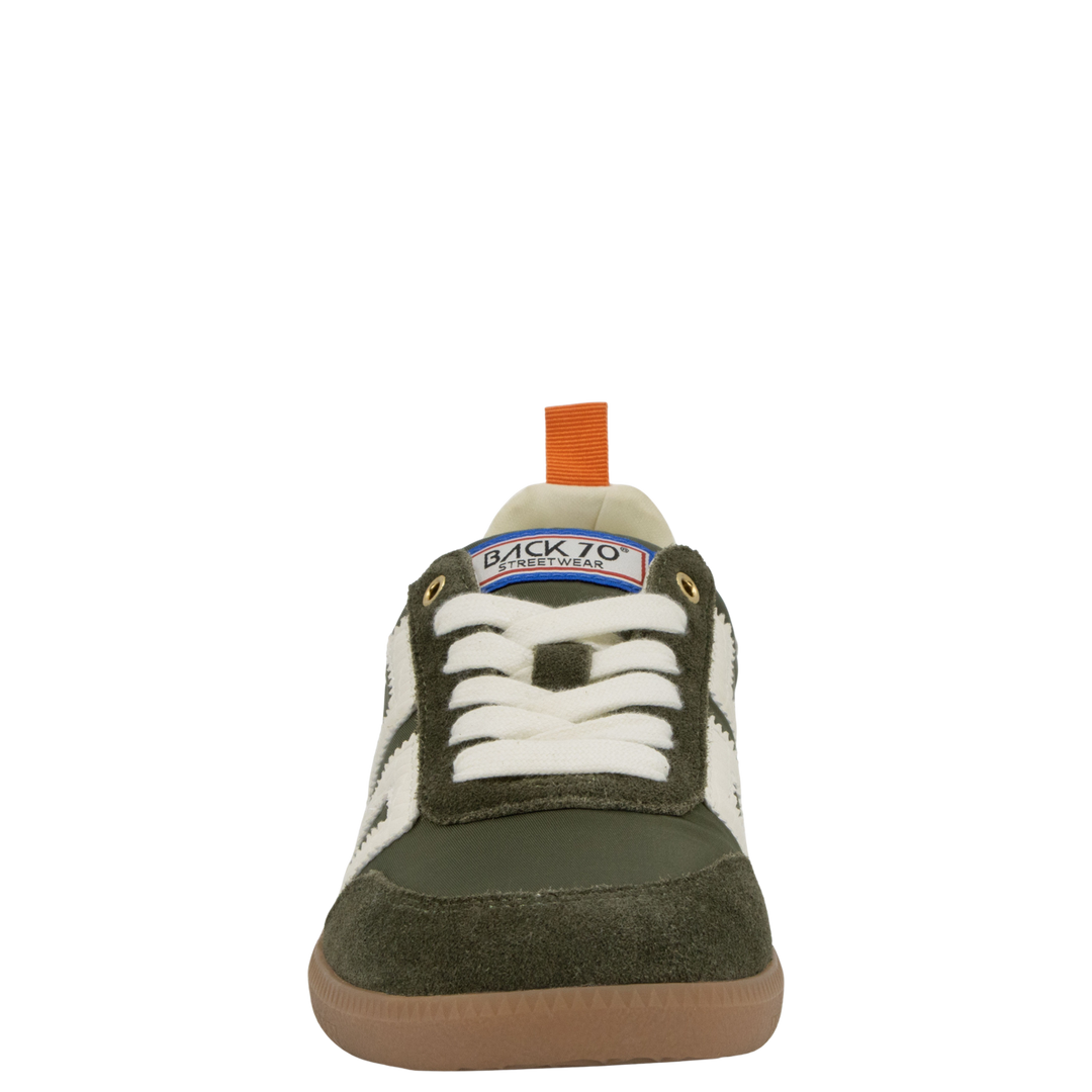 GHOST N in OLIVE ORANGE MILK Sneakers