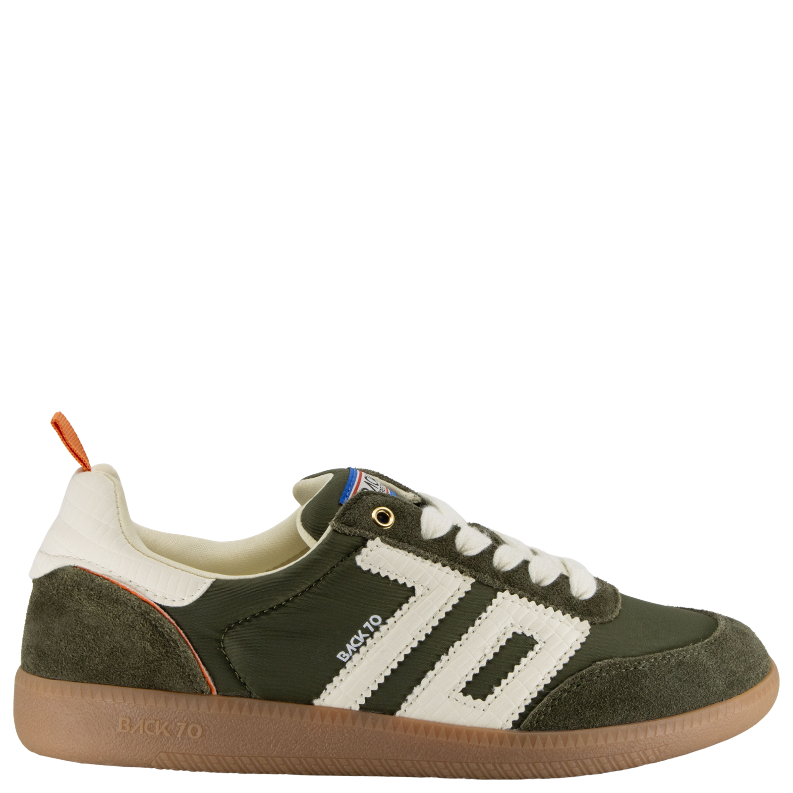 GHOST N in OLIVE ORANGE MILK Sneakers