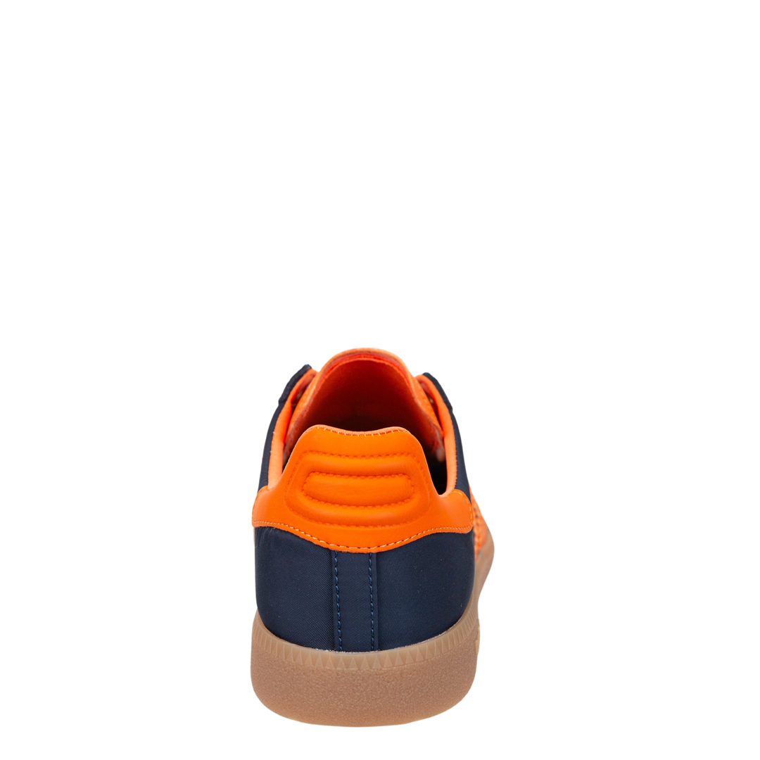 Navy and orange sneakers shop