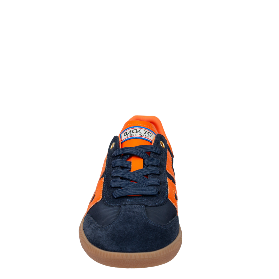 GHOST in NAVY ORANGE Sneakers