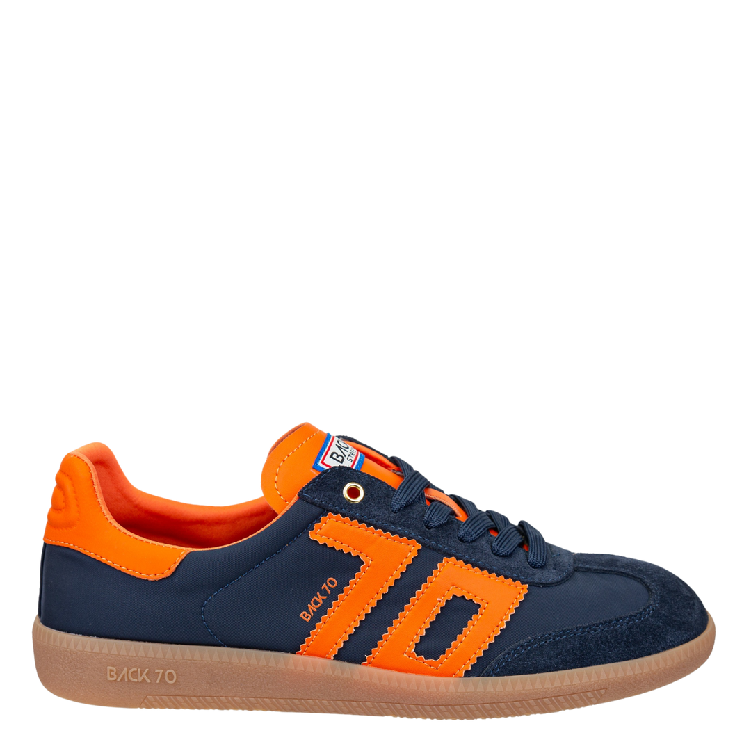 GHOST in NAVY ORANGE Sneakers