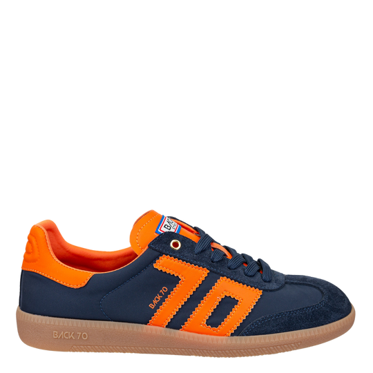 GHOST in NAVY ORANGE Sneakers