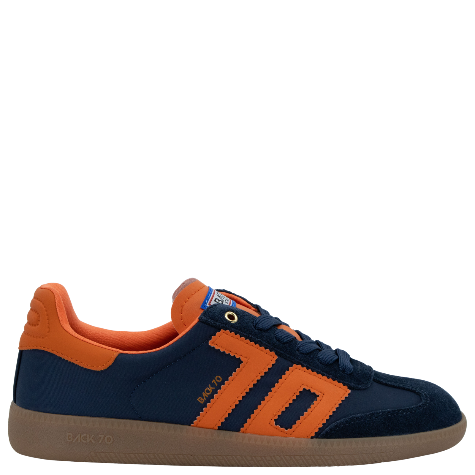GHOST in NAVY ORANGE Sneakers