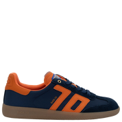 GHOST in NAVY ORANGE Sneakers