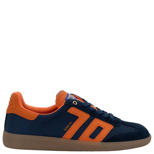 GHOST in NAVY ORANGE Sneakers
