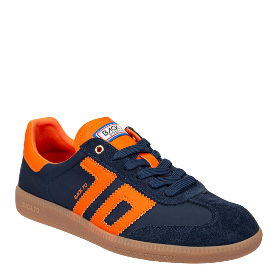 GHOST in NAVY ORANGE Sneakers