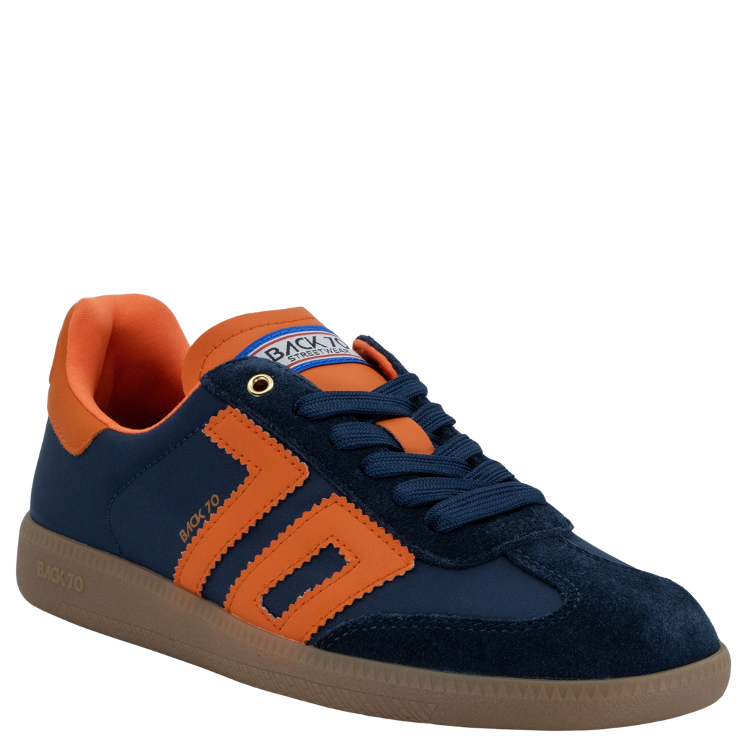 GHOST in NAVY ORANGE Sneakers