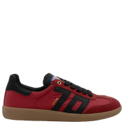 GHOST in RED BLACK Sneakers