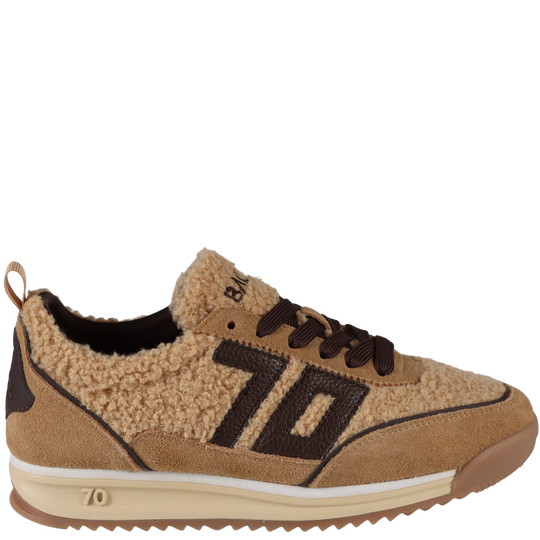 JOGGER FT in BEIGE COFFEE Sneakers