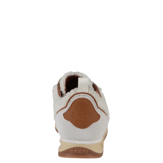 JOGGER FT in MILK ICE CUOIO Sneakers