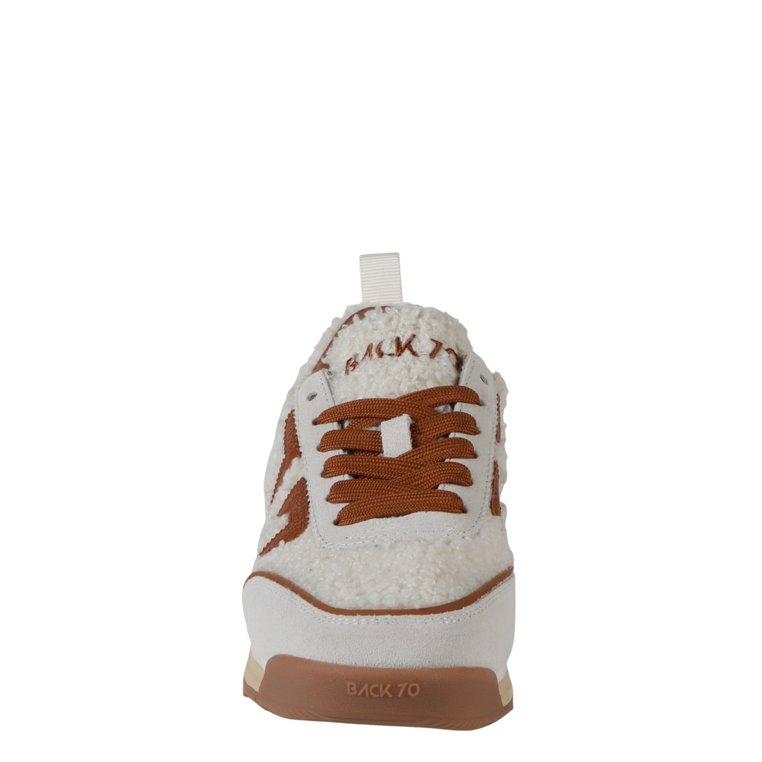 JOGGER FT in MILK ICE CUOIO Sneakers
