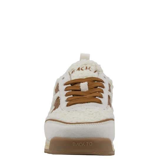 JOGGER FT in MILK ICE CUOIO Sneakers