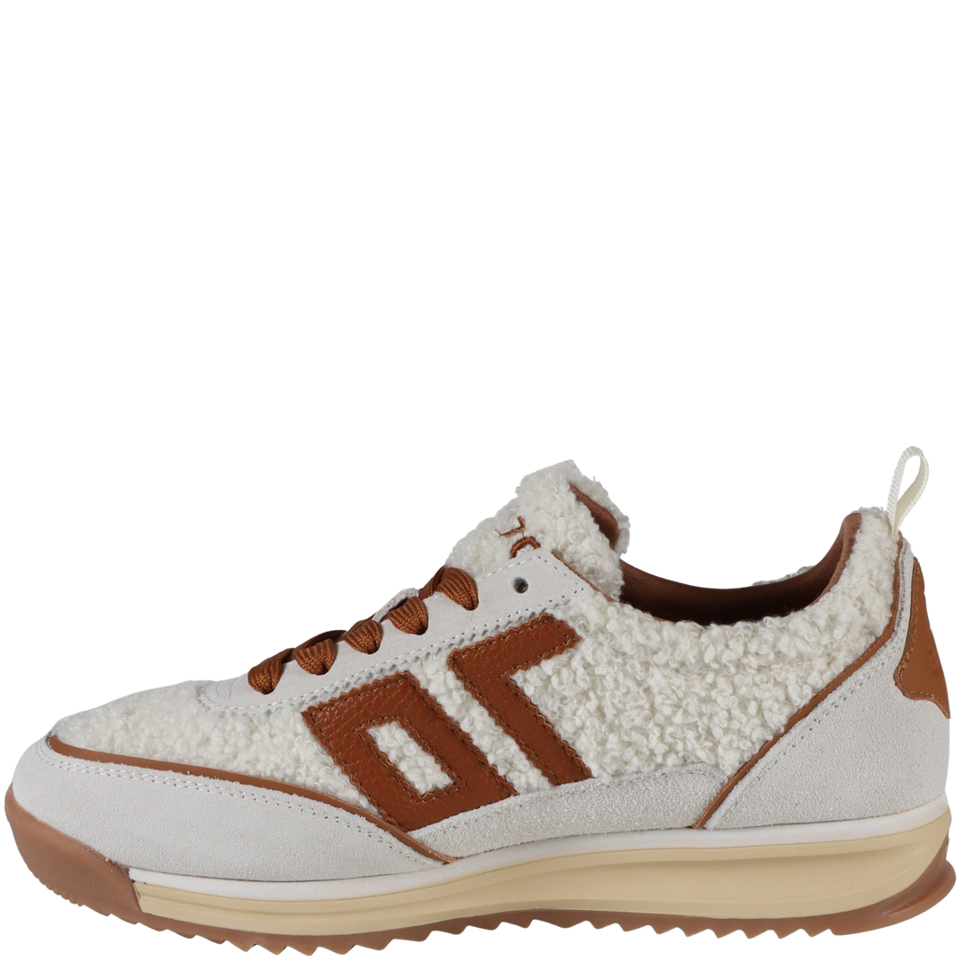 JOGGER FT in MILK ICE CUOIO Sneakers