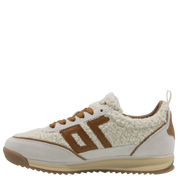 JOGGER FT in MILK ICE CUOIO Sneakers