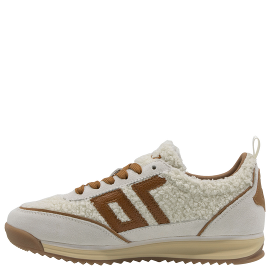 JOGGER FT in MILK ICE CUOIO Sneakers