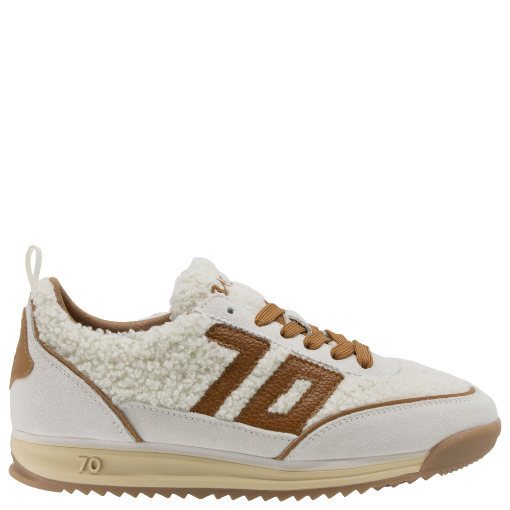 JOGGER FT in MILK ICE CUOIO Sneakers