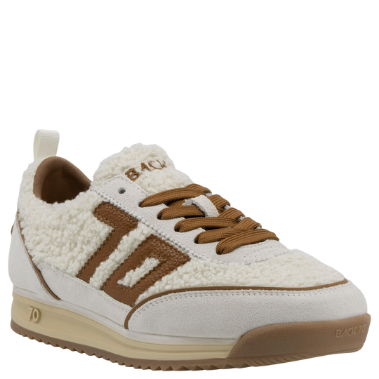 JOGGER FT in MILK ICE CUOIO Sneakers